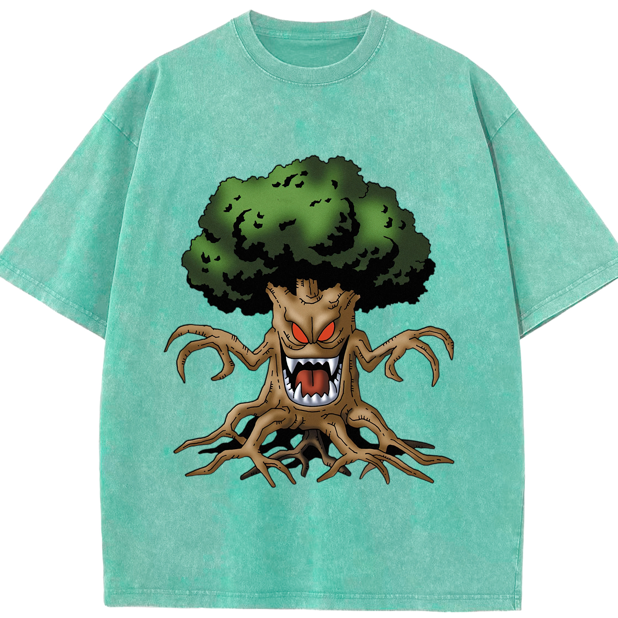 （画像用） ドラゴンクエスト Doragon Kuesuto Dragon Quest 綿100% ヴィンテージ風 半袖Tシャツ（フロントプリント）